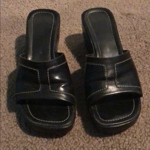 COPY - Black leather sandal